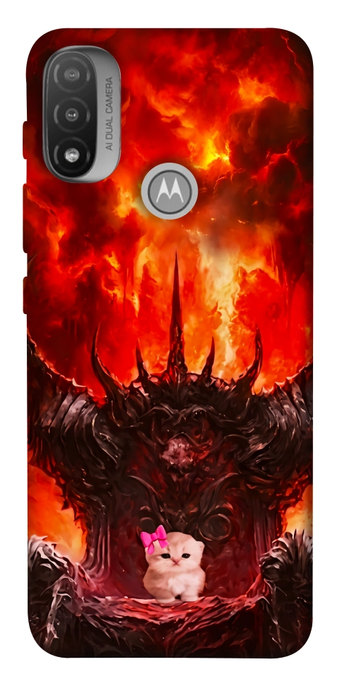 Чехол Kitty hell для Motorola Moto E20