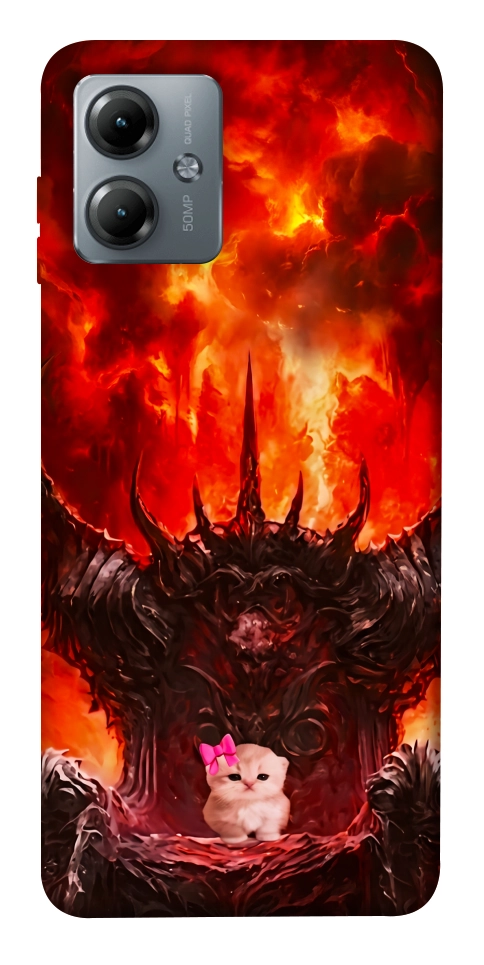 Чохол Kitty hell для Motorola Moto G14