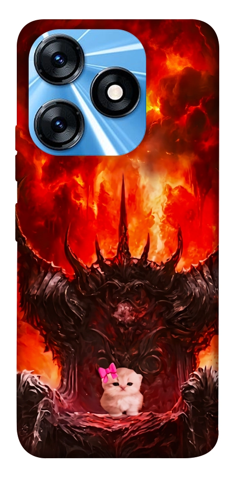 Чехол Kitty hell для TECNO Spark 10