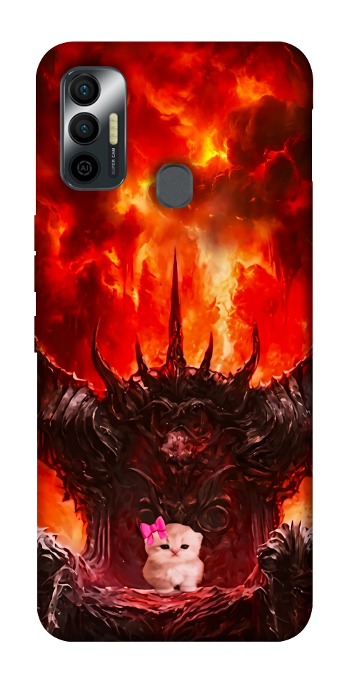 Чохол Kitty hell для TECNO Spark 7