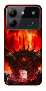 Чехол Kitty hell для ZTE Blade A54 4G