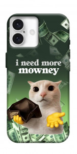 Чехол I need more для iPhone 16 Plus