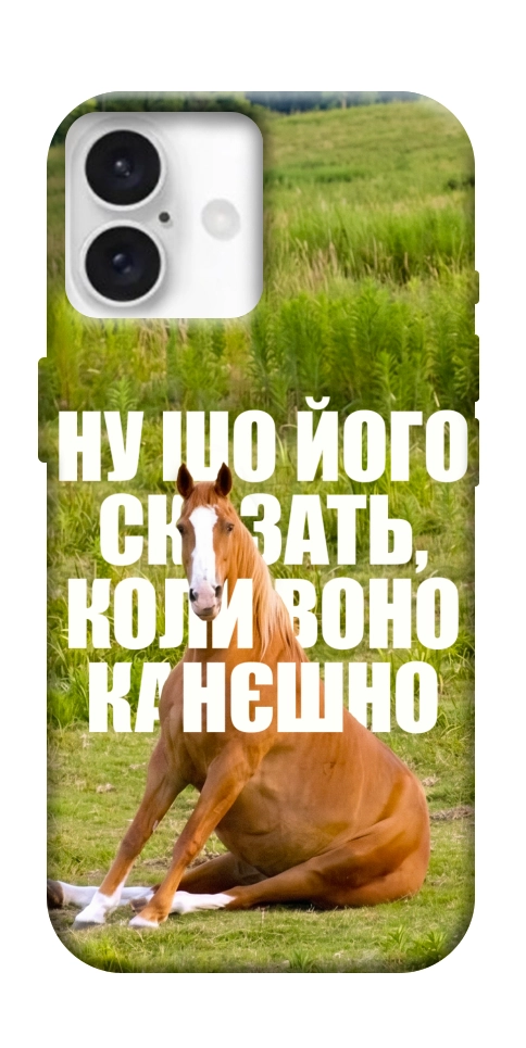 Чехол Horse sitting для iPhone 16 Plus