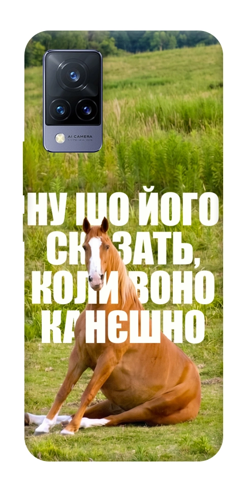 Чехол Horse sitting для Vivo V21