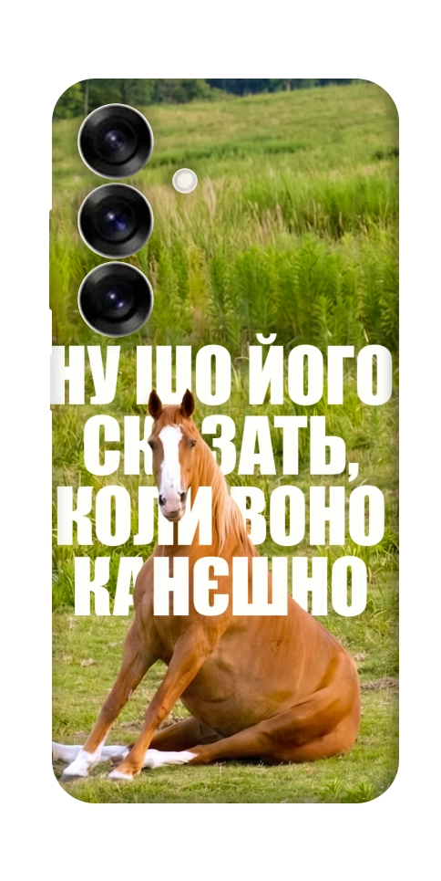 Чохол Horse sitting для Galaxy S25+