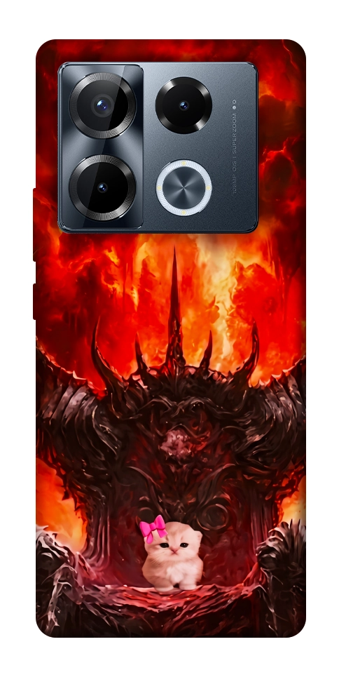 Чохол Kitty hell для Infinix Note 40 Pro 4G