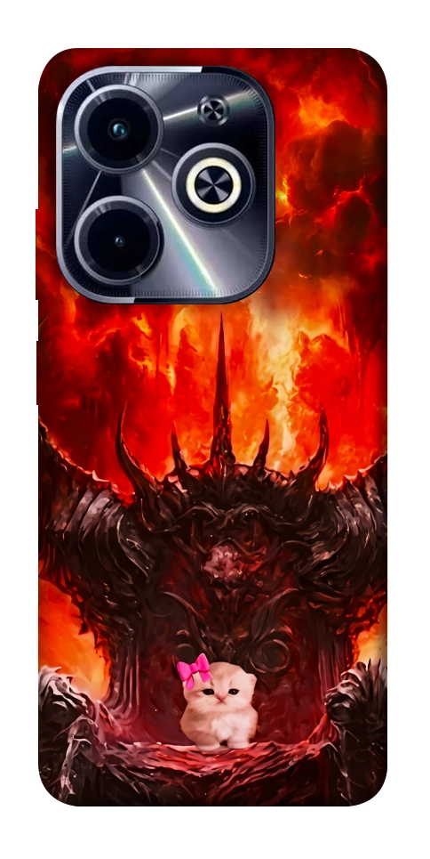 Чехол Kitty hell для TECNO Spark 20