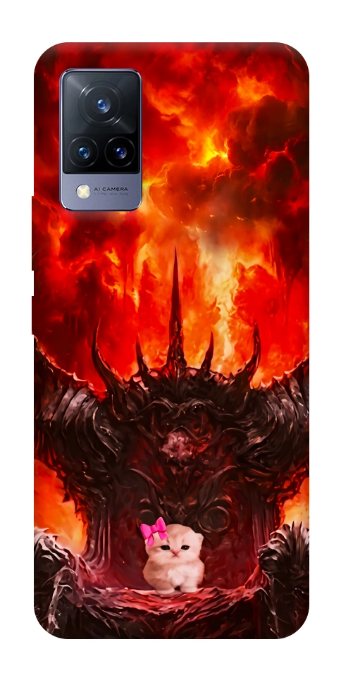 Чохол Kitty hell для Vivo V21