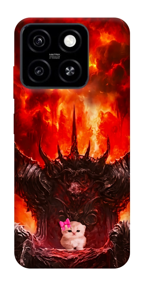 Чохол Kitty hell для ZTE Blade A55 4G
