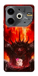 Чехол Kitty hell для TECNO Pova 6 Neo (LI6)