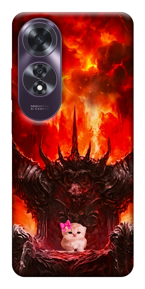 Чохол Kitty hell для Oppo A60 4G