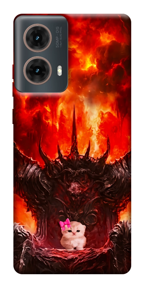 Чохол Kitty hell для Motorola Moto G85