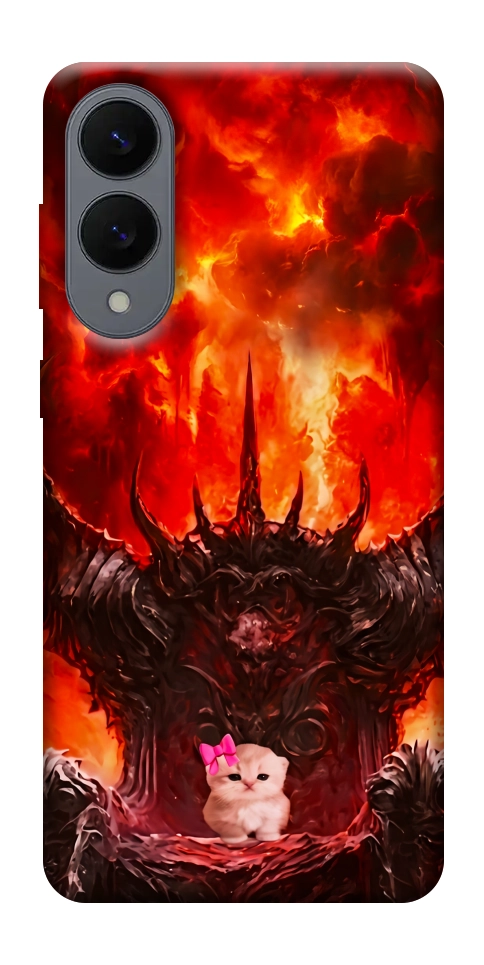 Чохол Kitty hell для Galaxy S25 Edge