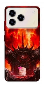 Чохол Kitty hell для ZTE Blade A76 4G