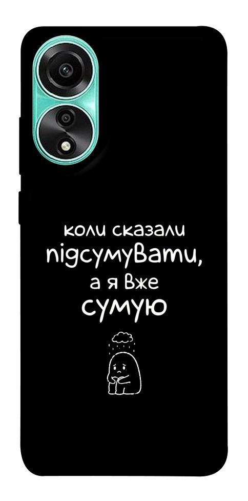 Чохол Підсумувати для Oppo A78 4G