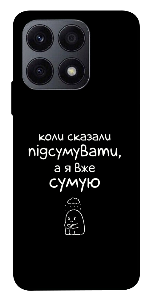 Чехол Підсумувати для Huawei Honor X8a