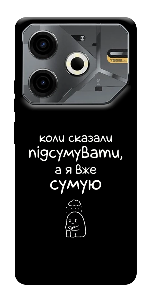 Чохол Підсумувати для TECNO Pova 6 Neo (LI6)