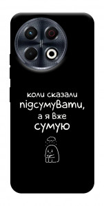 Чехол Підсумувати для TECNO Spark 30 Pro (KL7)
