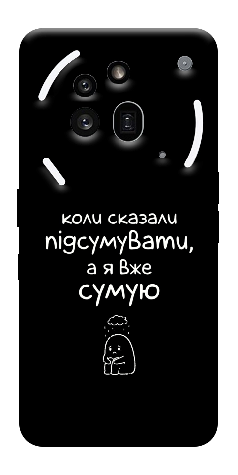 Чохол Підсумувати для Nothing Phone (3a) Pro