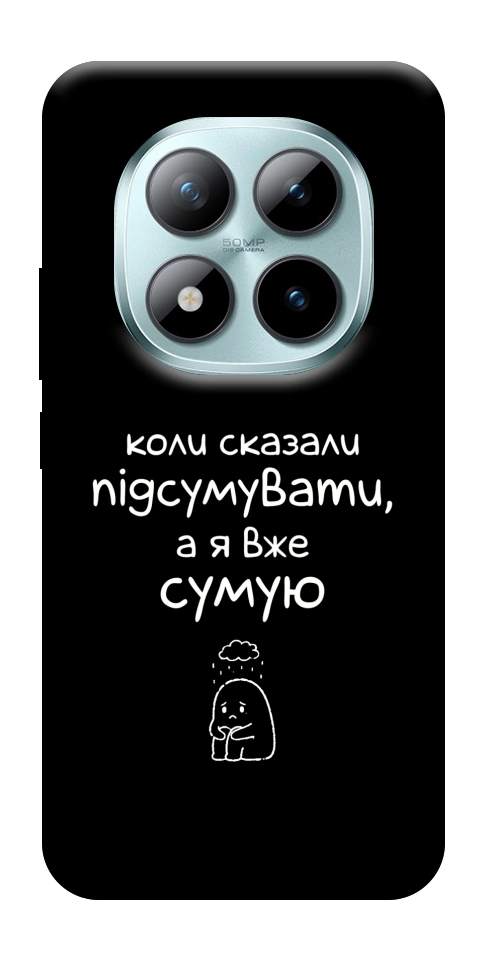 Чохол Підсумувати для Xiaomi Redmi Note 15 Pro+ 5G
