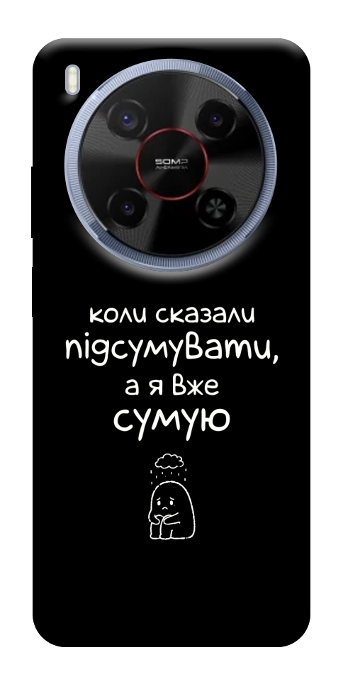 Чохол Підсумувати для ZTE Nubia V70 Max
