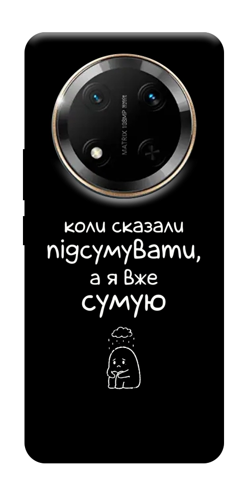 Чохол Підсумувати для Huawei Honor X9c