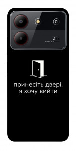 Чехол Принесіть двері для ZTE Blade A54 4G