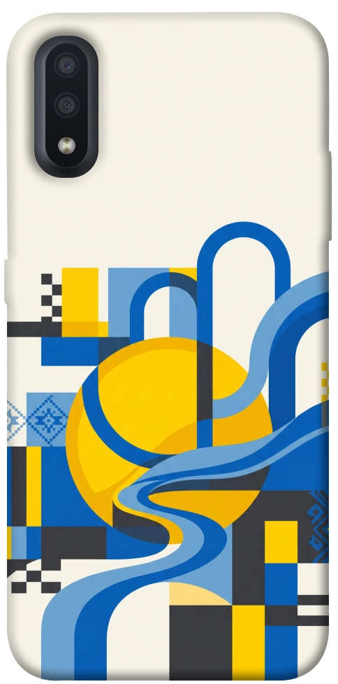Чехол Abstract mood для Galaxy A01