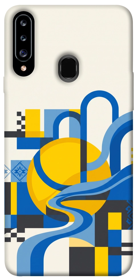 Чехол Abstract mood для Galaxy A20s (2019)