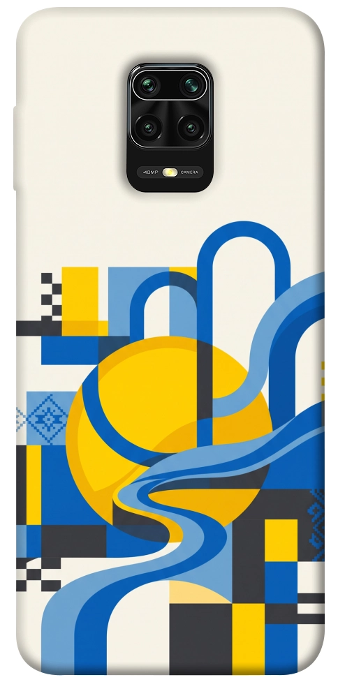 Чехол Abstract mood для Xiaomi Redmi Note 9 Pro