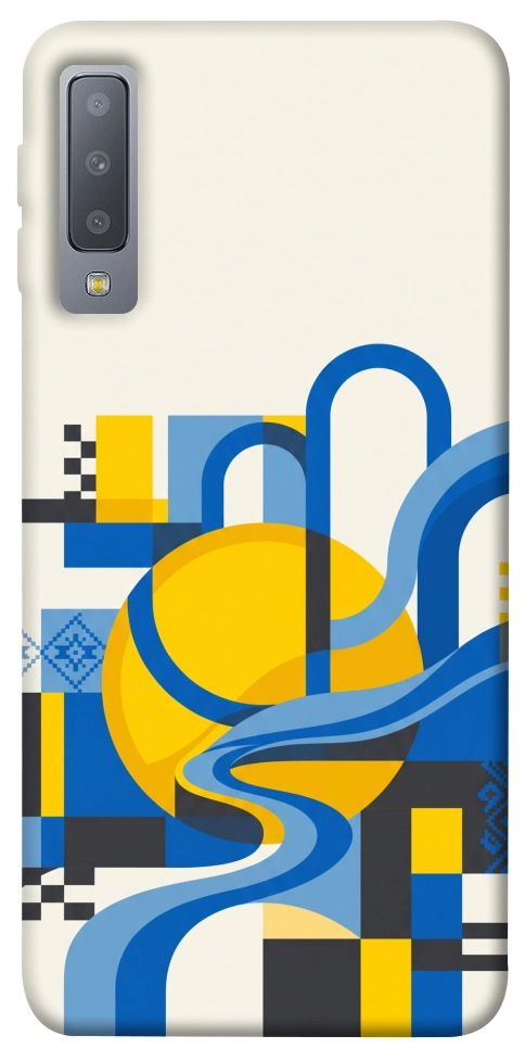Чехол Abstract mood для Galaxy A7 (2018)