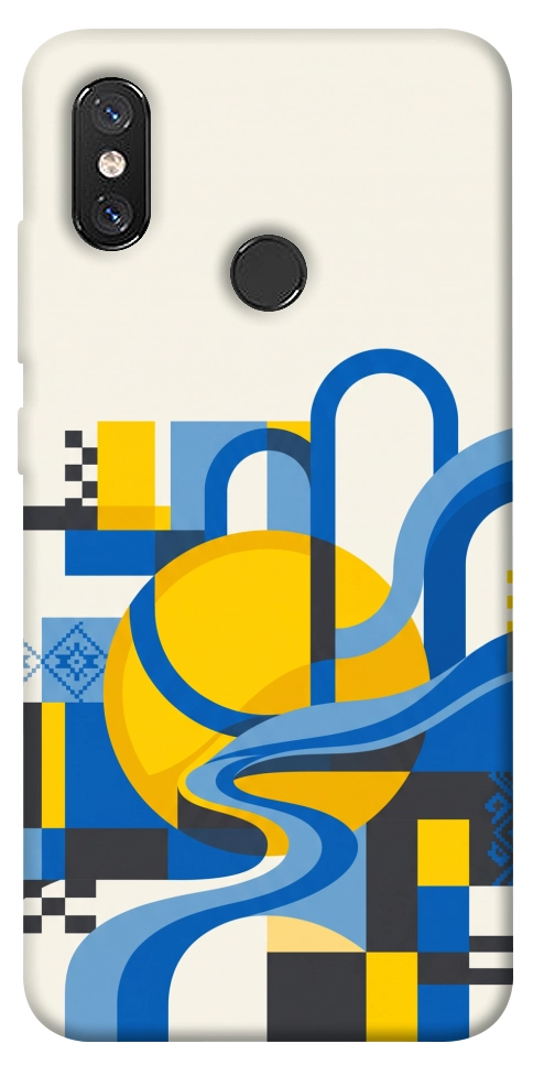Чехол Abstract mood для Xiaomi Mi 8