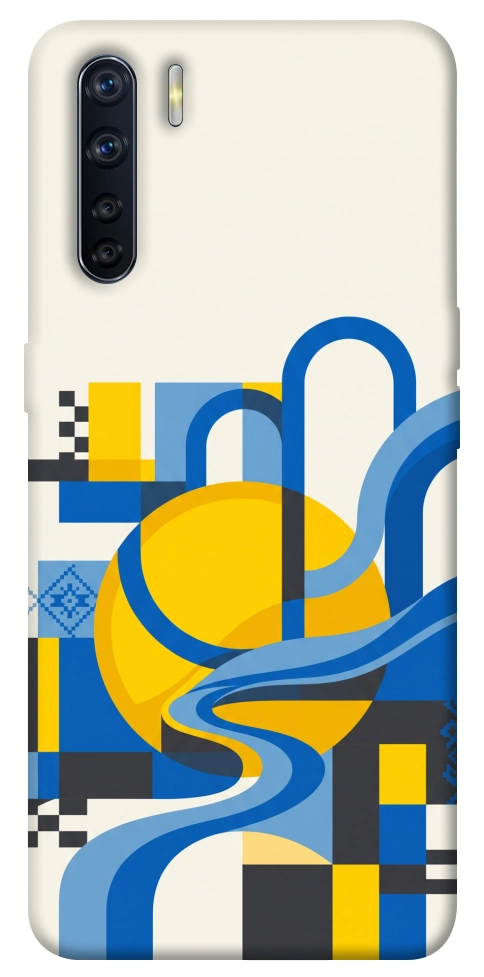 Чехол Abstract mood для Oppo A91