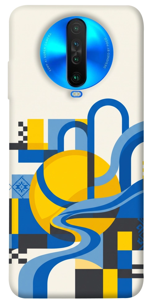 Чехол Abstract mood для Xiaomi Poco X2