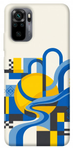 Чехол Abstract mood для Xiaomi Redmi Note 10S