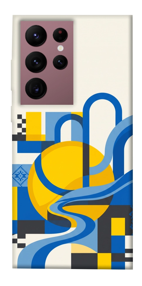 Чехол Abstract mood для Galaxy S22 Ultra