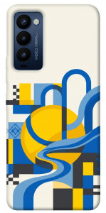 Чехол Abstract mood для Tecno Camon 18 P