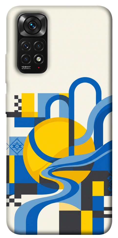 Чехол Abstract mood для Xiaomi Redmi Note 11 (Global)