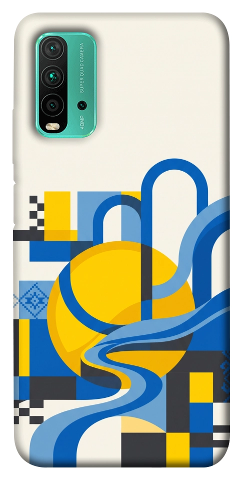 Чехол Abstract mood для Xiaomi Redmi Note 9 4G