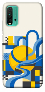 Чехол Abstract mood для Xiaomi Redmi Note 9 4G