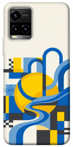 Чехол Abstract mood для Vivo Y33s