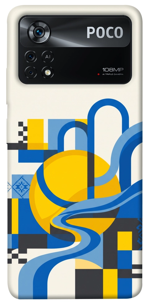 Чехол Abstract mood для Xiaomi Poco X4 Pro