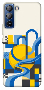 Чехол Abstract mood для TECNO Pop 5 Pro