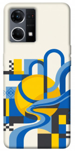 Чохол Abstract mood для Oppo Reno 7 4G