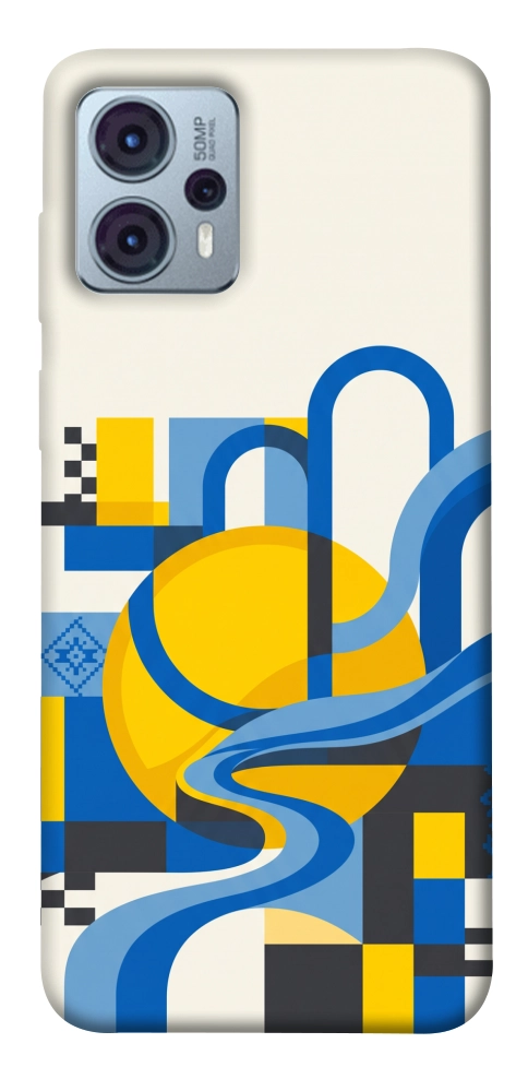 Чохол Abstract mood для Motorola Moto G23