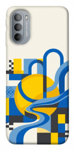 Чехол Abstract mood для Motorola Moto G31