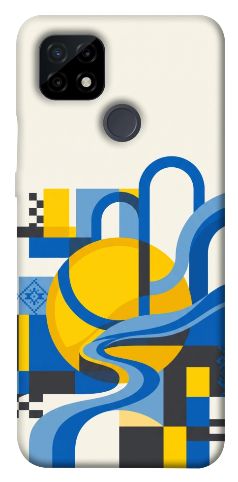 Чехол Abstract mood для Realme C21