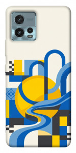 Чехол Abstract mood для Motorola Moto G72