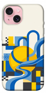 Чехол Abstract mood для iPhone 15