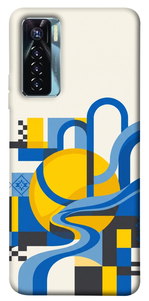 Чохол Abstract mood для TECNO Camon 17 Pro